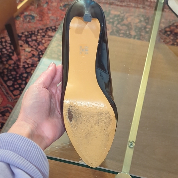 Coach Black Patent Leather Heels - Picture 8 of 16